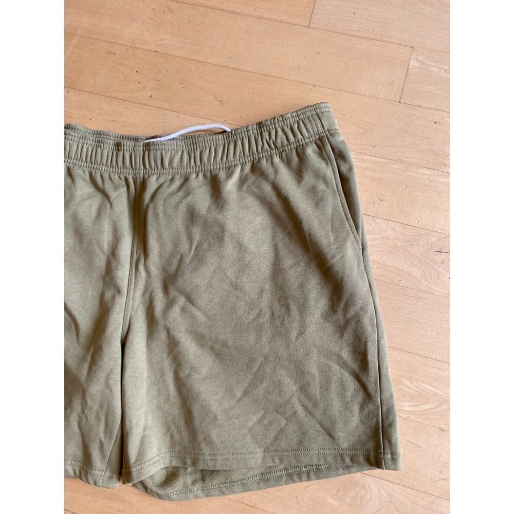 Bp  fleece casual stretch shorts men's sz 3Xlarge in olive aloe - Picture 3 of 7